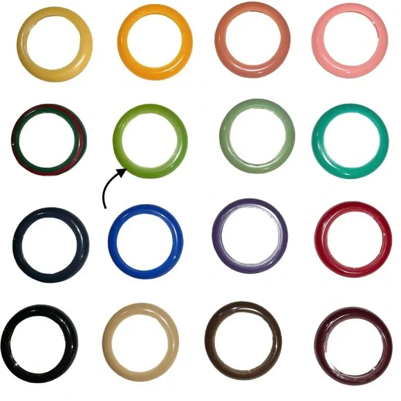 GUCCI Lime Green Interchangable Watch Bezel - Vintage! - Picture 4 of 4